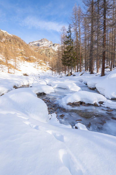 Vallon de Verraz, Val d Ayas, Aosta Valley, italian alps, Italy