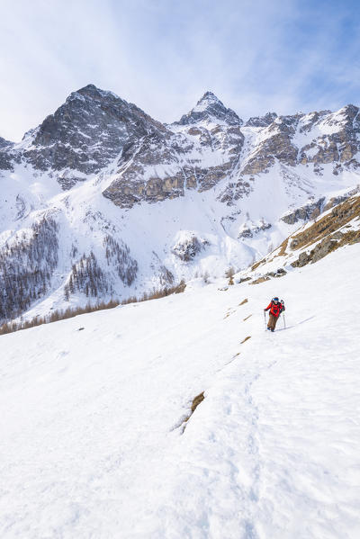 Comba d Aventine, Val d Ayas, Aosta Valley, italian alps, Italy