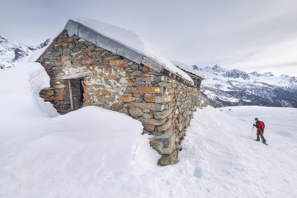 Alpe Cucaz, Val d Ayas, Aosta Valley, italian alps, Italy