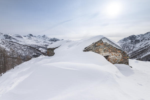 Alpe Cucaz, Val d Ayas, Aosta Valley, italian alps, Italy