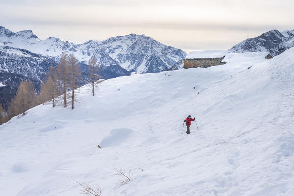 Alpe Cucaz, Val d Ayas, Aosta Valley, italian alps, Italy