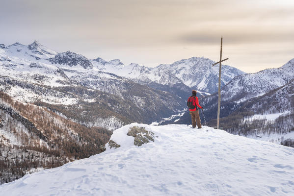 Alpe Cucaz, Val d Ayas, Aosta Valley, italian alps, Italy