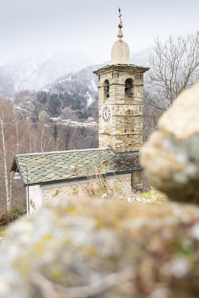 San Francesco, Pillaz, Fontainemore, Lys valley, Italian alps, Aosta Valley