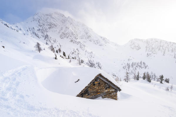 Plan du Juc, Fontainemore, Lys valley, Italian alps, Aosta Valley