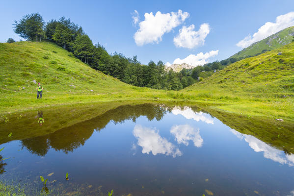 Val d'Ola, Val Brembana, Alpi Orobie, province of Bergamo, Lombardy, Italian alps, Italy