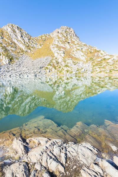 Lac Cornouy, Vallon de la Mandaz, Valle di Champorcher, Aosta Valley, Italian alps, Italy