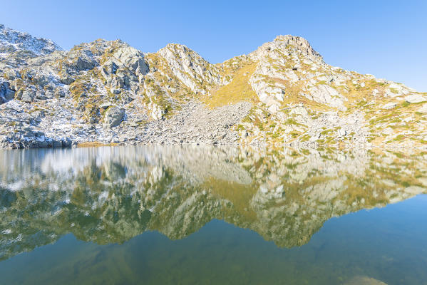 Lac Cornouy, Vallon de la Mandaz, Valle di Champorcher, Aosta Valley, Italian alps, Italy