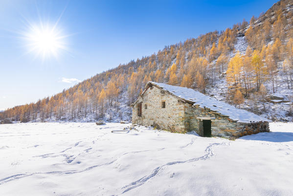 Alpe di Verra, Val d'Ayas, Aosta Valley, Italian alps, Italy