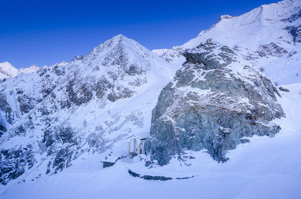 San Besso sanctuary, Vallone di Campiglia, Gran Paradiso National Park, Valle Soana, Province of Turin, Canavese, Piedmont, italian alps, Italy