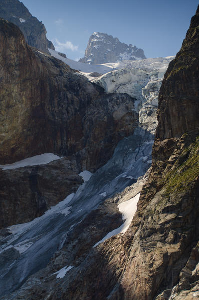 Pre de Bard glacier, Ferret Valley, Aosta Valley, Italian alps, Italy