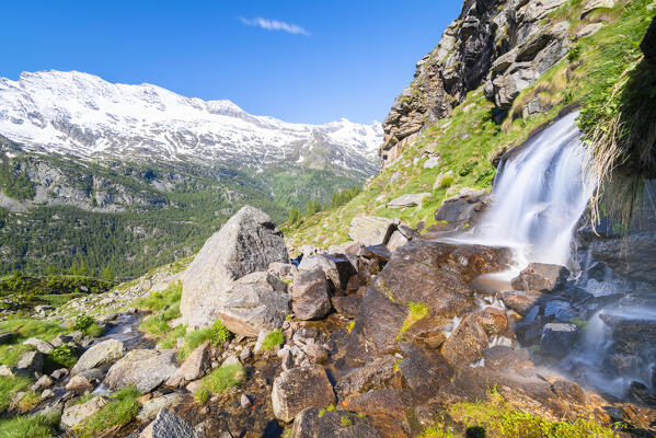 Alpe Pisson, Valle dell Orco, Gran Paradiso National Park, Province of Turin, italian alps, Piedmont Italy