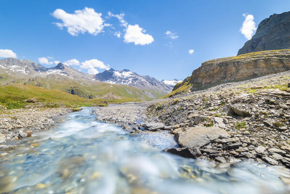 Vallon de Vaudet, Valgrisenche, Vallee d Aoste, Italian alps, Italy