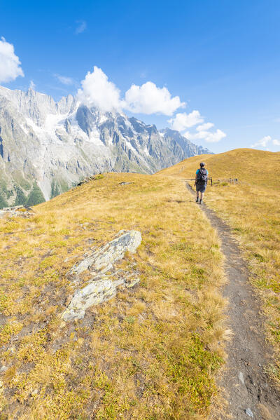 Mont de la Saxe, Val Sapin, Vallee d Aoste, Italian alps, Italy