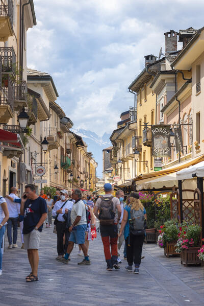 Aosta, Vallee d Aoste, Italian alps, Italy