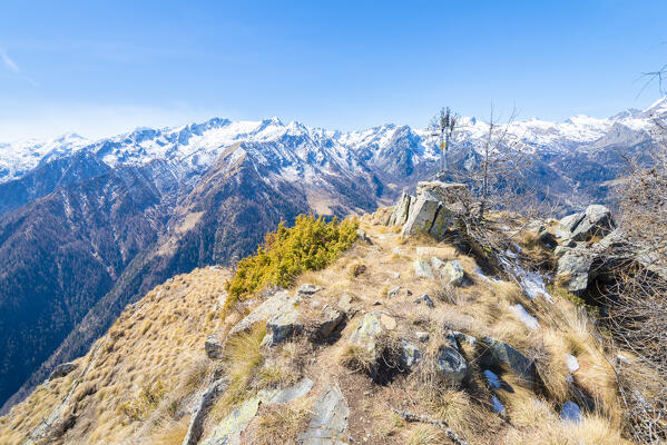 Tete du Mont, Champorcher valley, Valle d Aosta, Italian alps, Italy