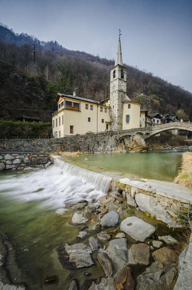 Fontainemore (Gressoney Valley, Aosta Valley, Italian alps)