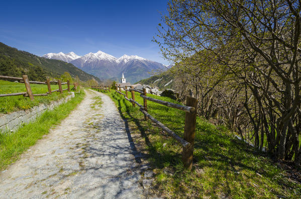 The village of Veulla (Val Chalamy, Mont Avic Natura Park, Aosta Valley, Italy)