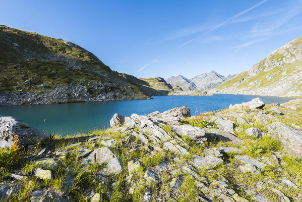 Lake of Belle Combe, La Thuile, Aosta Valley, Italy, Italian alps