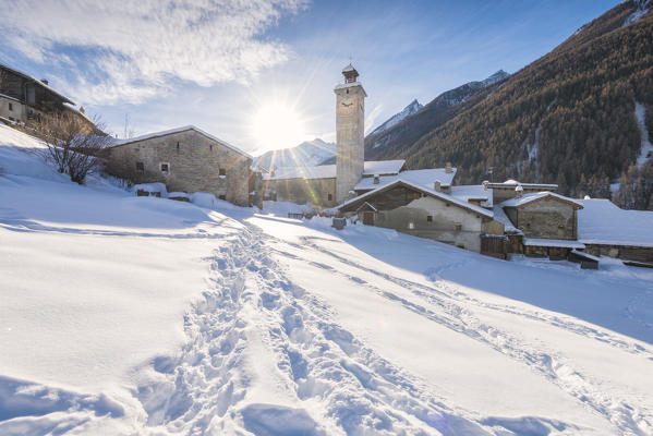 Epinel, Cogne valley, Gran Paradiso National Park, Aosta Valley, Italian alps, Italy