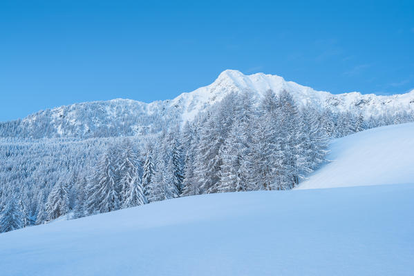 Blue hour on Becca d'Aver, Valtournenche, Aosta Valley, Italian alps, Italy