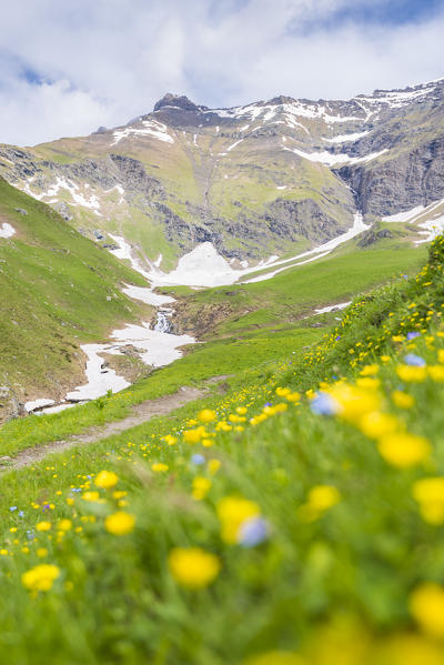 Punta dell'Asgelas, Campiglia valley, Valle Soana, Gran Paradiso National Park, Piedmont, Province of Turin, Italian alps, Italy