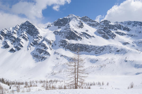 Becca Pougnenta in Arpy Valley, Valdigne, Aosta Valley, Italian alps, Italy