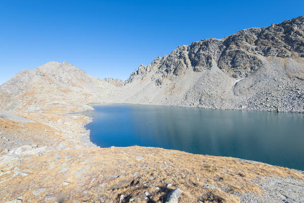 Lake of Pietra Rossa, Valdigne, Aosta Valley, Italian alps, Italy