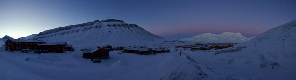 Longyarbyen, Spitzbergen, Svalbard, Norway