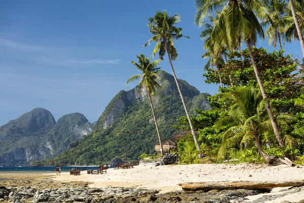 Las Cabanas Beach, El Nido, Palawan, Philippines
