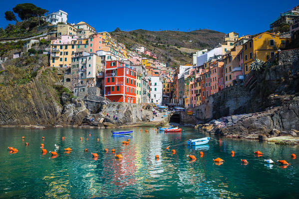 Riomaggiore, Cinque Terre, Liguria, Italy