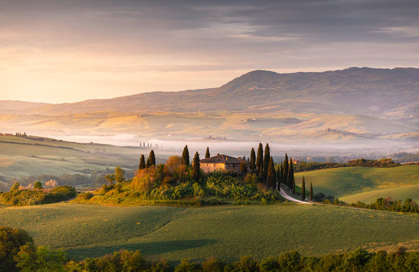 San Quirico d'Orcia, Val d'Orcia, Siena province, Tuscany, Italy.
