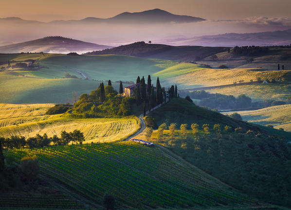 Podere Belvedere, San Quirico d'Orcia, Tuscany, Italy