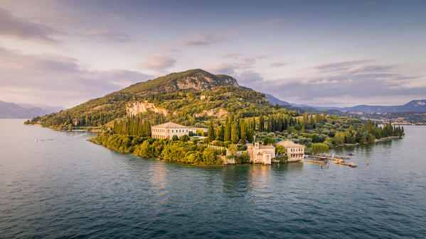 Punta San Vigilio, Garda, Garda Lake, Verona province, Veneto, Italy
