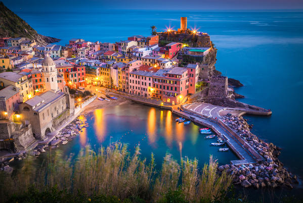 Vernazza, Cinque Terre, Liguria,  Italy