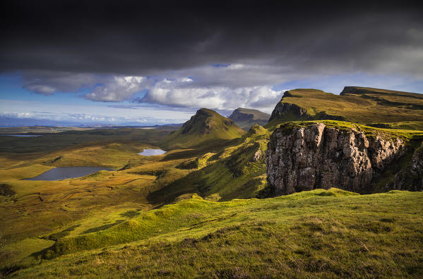 Quiraing, Isle of Skye, Highland,  Scotland