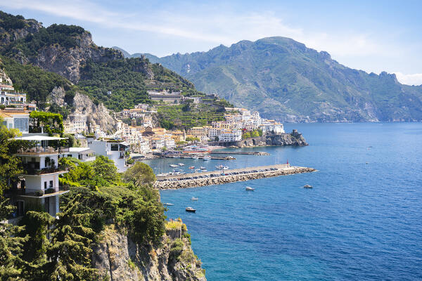 Amalfi, Amalfi Coast, Campania, Italy.
