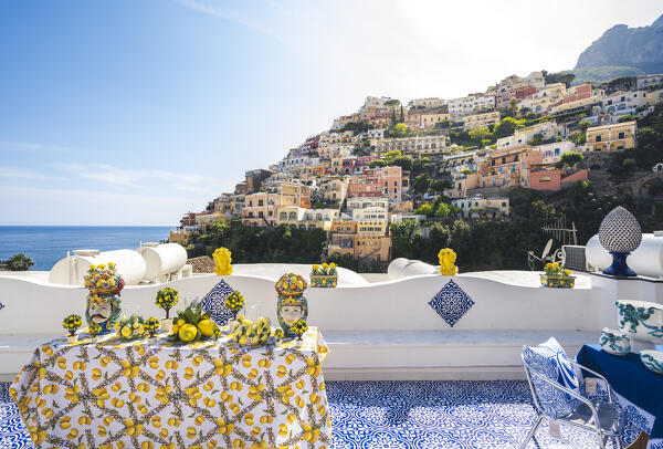 Positano, Amalfi Coast, salerno province, Campania, Italy