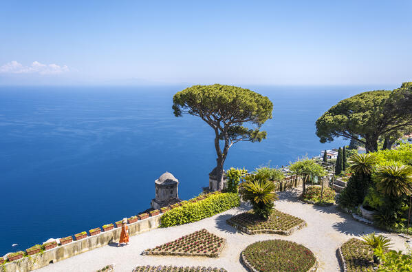 Ravello, Amalfi Coast, Campania, Italy.