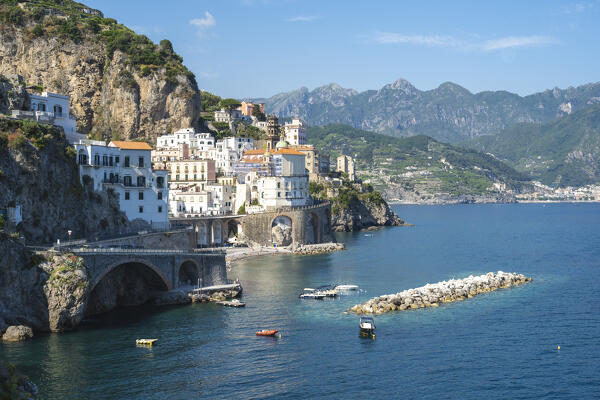 Amalfi, Amalfi Coast, Campania, Italy.