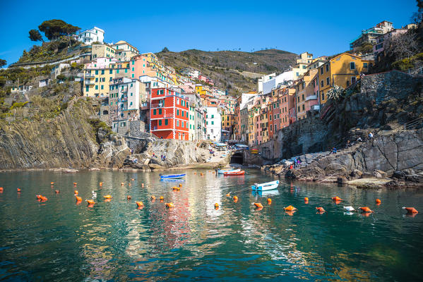 Riomaggiore, Cinque Terre National Park, Italy