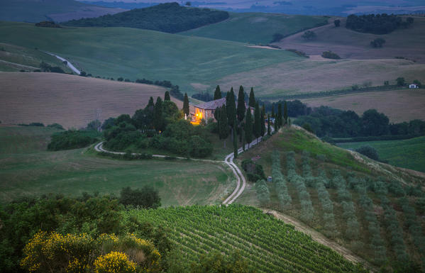 San Quirico d'Orcia, Val d'Orcia, Tuscany, Italy