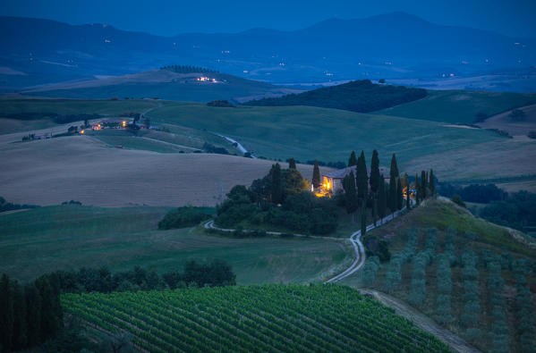 Val d'Orcia, Tuscany, Italy