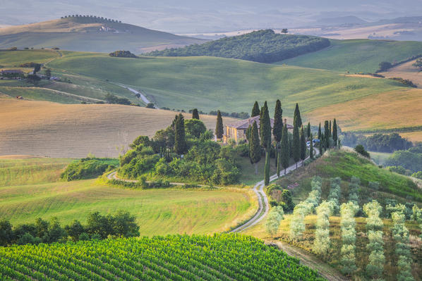 San Quirico d'Orcia, Val d'Orcia, Tuscany, Italy