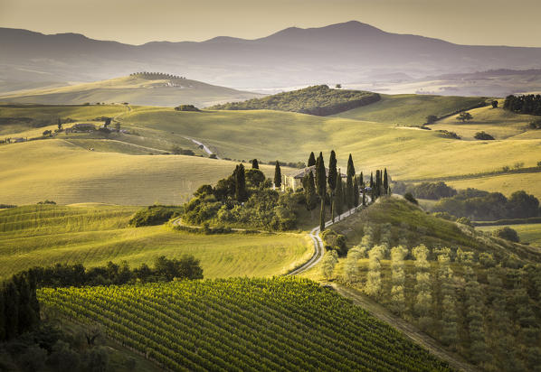 San Quirico d'Orcia, Val d'Orcia, Tuscany, Italy