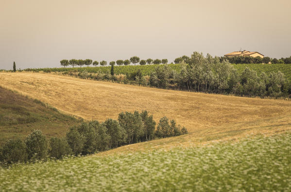 San Quirico d'Orcia, Val d'Orcia, Tuscany, Italy