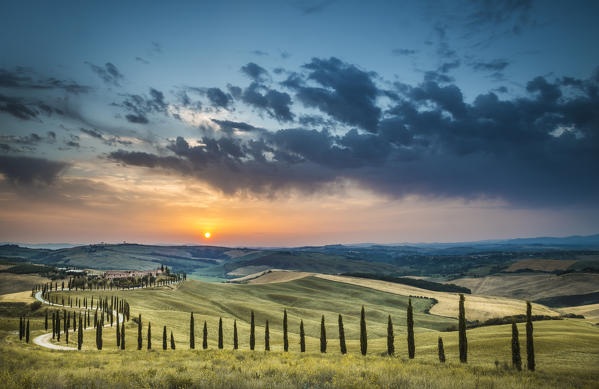 Asciano, Val d'Orcia, Tuscany, Italy