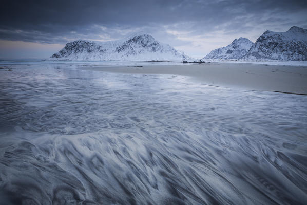Skagsanden beach, Lofoten Islands, Norway