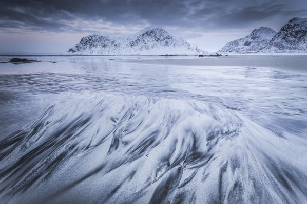 Skagsanden beach, Lofoten Islands, Norway