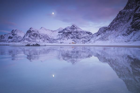 Skagsanden beach, Lofoten Islands, Norway