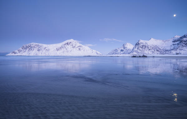 Skagsanden beach, Lofoten Islands, Norway